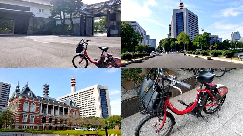 都心の一人旅にオススメなレンタサイクルBike Share Serviceでマイペース散策～東京駅から皇居半周～
