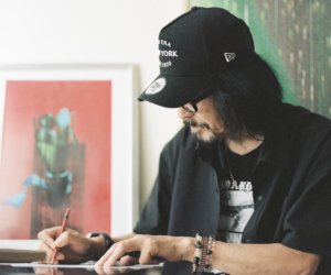 69歳のデジタルアーティストCase-K Moonshineの個展「ROCK’N ROLL CIRCUS(ロックンロール・サーカス)」