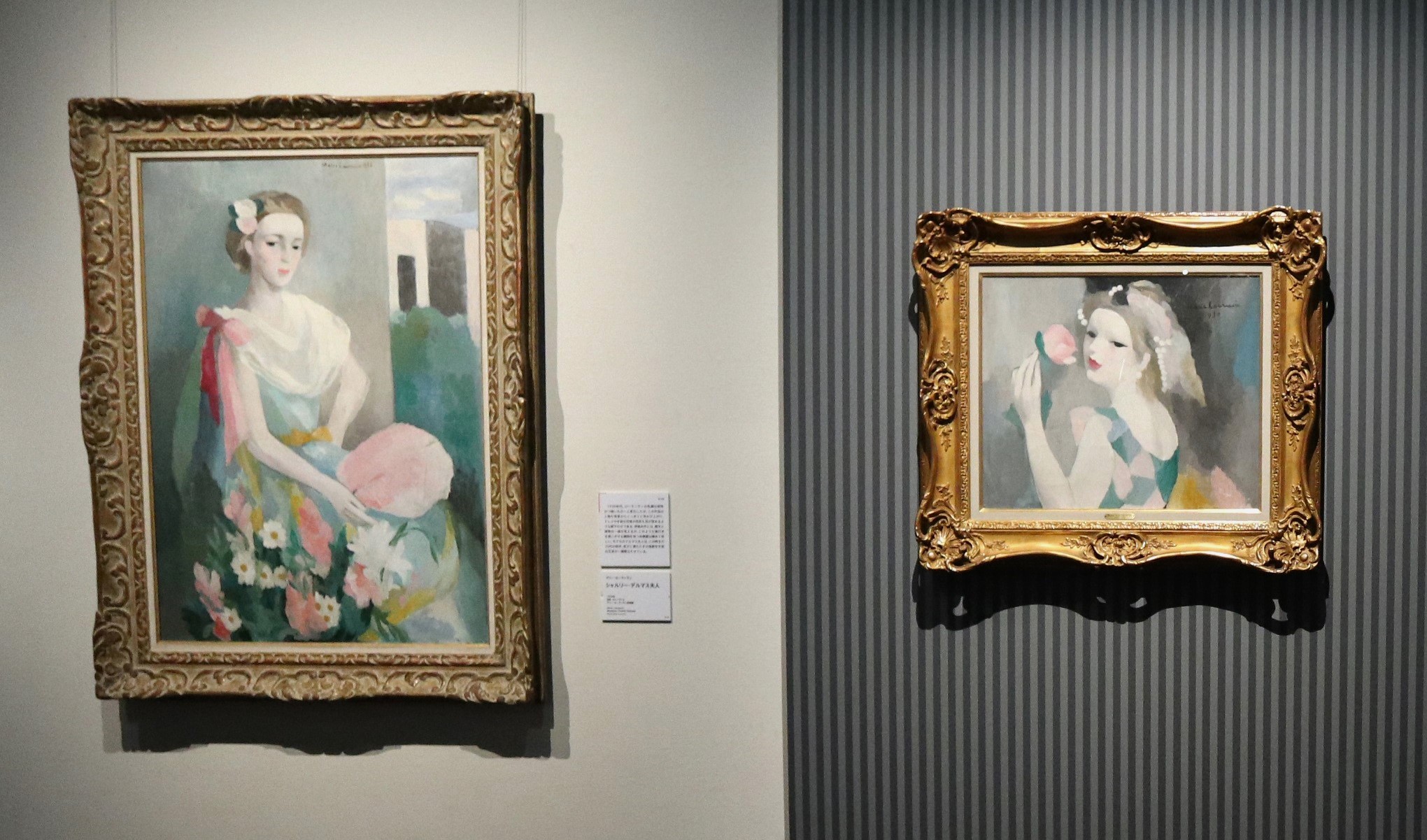 1920年代のパリを彩るローランサンの華麗なモード「マリー・ローランサンとモード」展