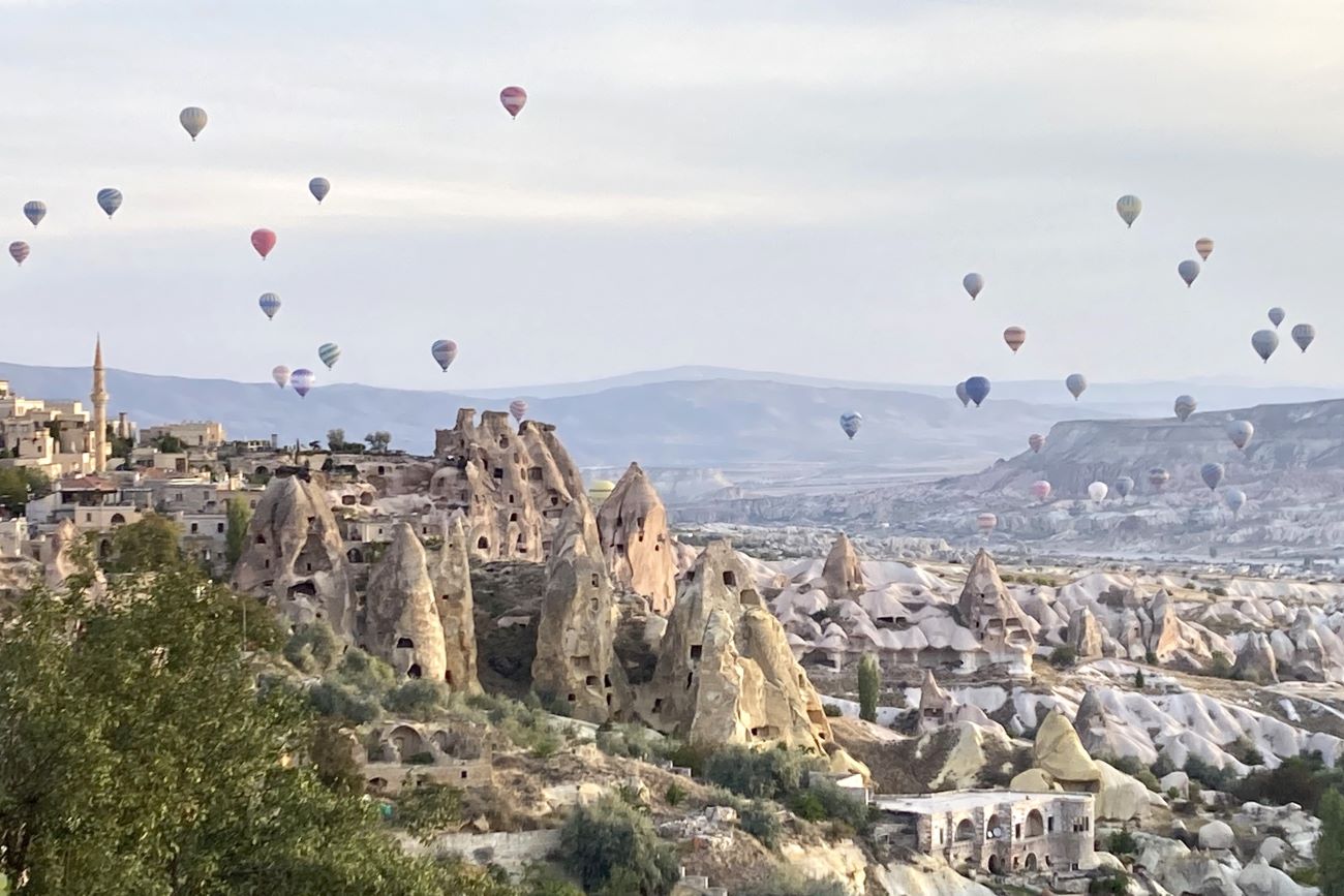 トルコ・カッパドキア　大自然が造った神秘の光景